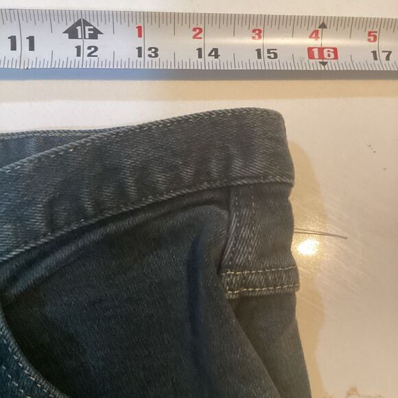 HAC TAC Ladies Jodhpurs Sz 16 Green Riding Equestrian Jeans Breeches - Picture 5 of 9